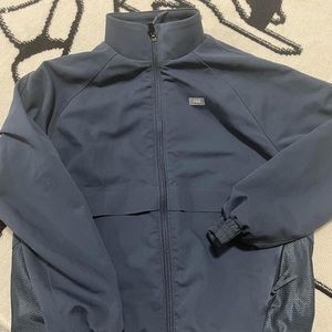 Figs Sydney Scrub Jacket - Dark Harbor XS
